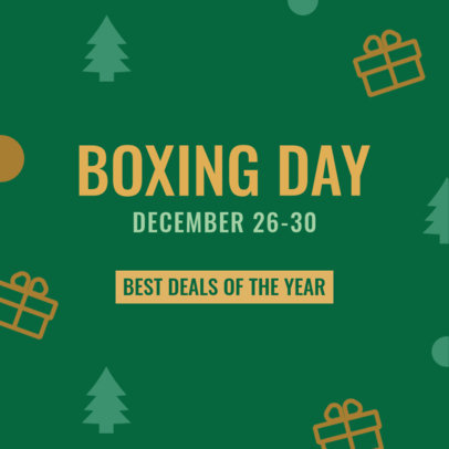 Ad Banner Maker to Announce Boxing Day Deals 4170j-4206