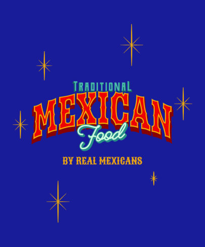 T-Shirt Design Maker With Allusions to Mexican Culture