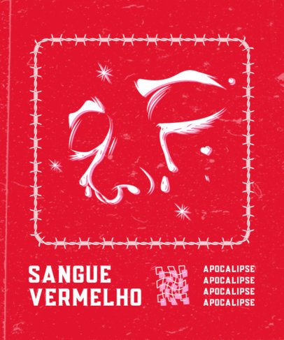 Trap Culture-Inspired T-Shirt Design Maker Featuring a Face Silhouette