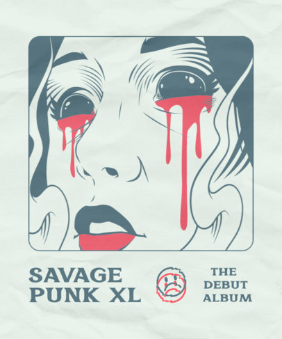 Illustrated T-Shirt Design Creator for Trap Artists