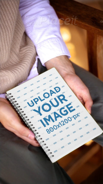 Notebook Video of a Couple at a Romantic Picnic 4407v