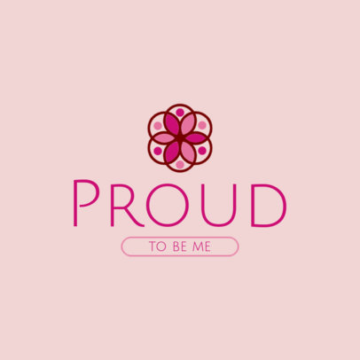 Minimalistic Logo Template for a Proud Non-Profit Organization