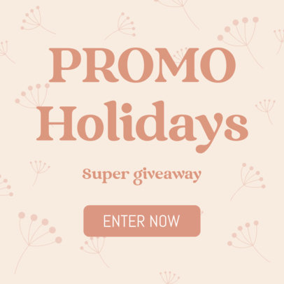 Ad Banner Generator for a Holiday Season Giveaway