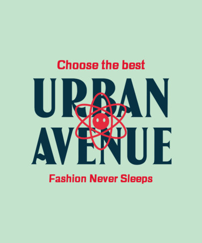 T-Shirt Design Maker with an Urban-Style Typography