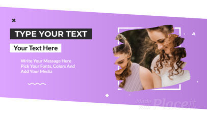 Photo Slideshow Video Maker Featuring Shapes And Brushes Animations