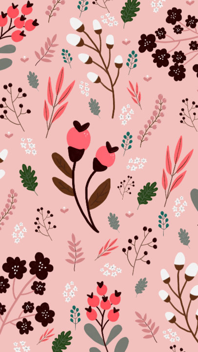 Instagram Story Highlight Cover Design Maker Featuring Colorful Flowers