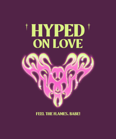 Retro T-Shirt Design Maker with 2000's-Styled Chromatic Graphics 4263a