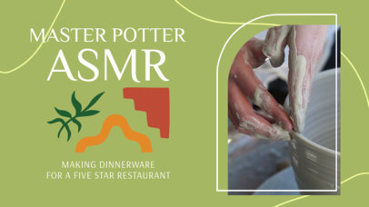 Thumbnail Design Maker for a Pottery YouTube Channel