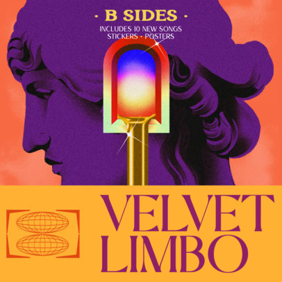 Surrealist Album Cover Generator for an Alternative Music Producer 4258c