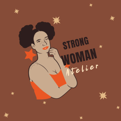 Logo Template for a Feminist Clothing Brand