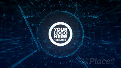 Cool Intro Maker with a Logo-Reveal HUD Animation 3250-el1