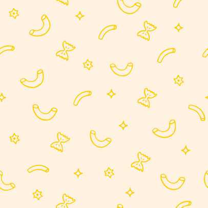 Wrapping Paper Design Template Featuring Colorful Doodles