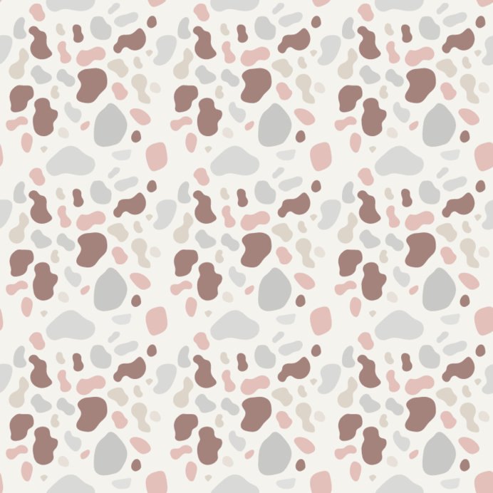 Placeit - Print Pattern Template Featuring Earth-Tone Terrazzo Graphics