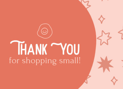 Greeting Card Design Creator Featuring a Star Doodle Background Pattern