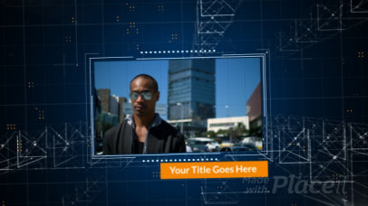 Slideshow Video Maker for Tech Brand Featuring Cool Geometrical Transitions 3353-el1