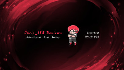 YouTube Thumbnail Maker Featuring a Chibi Anime Character