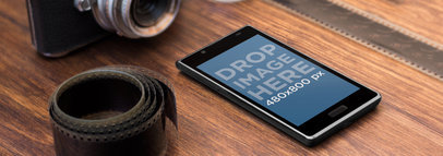 Lg Optimus Vintage Photo Desk Wide