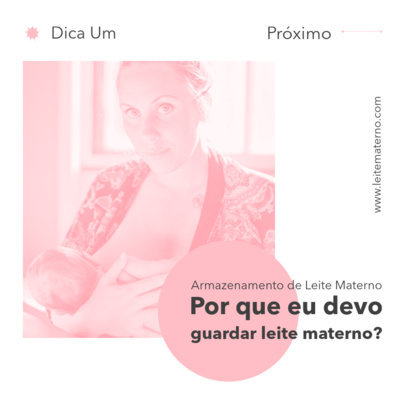 Instagram Post Design Template to Share a Carousel About Breastfeeding With Pictures