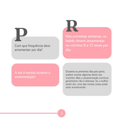 Breastfeeding-Themed Instagram Post Design Generator With Questions and Answers in Portuguese