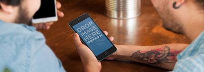 iPhone 6 Plus Informal Meeting Wide