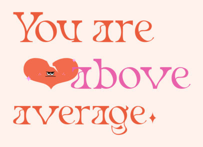 Anti-Valentine’s Day-Themed Greeting Card Generator Featuring an Angry Heart Clipart 