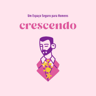 Men's Mental Health Center Logo Template