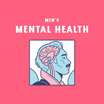 Wellness Logo Creator for Men's Mental Health Support Group