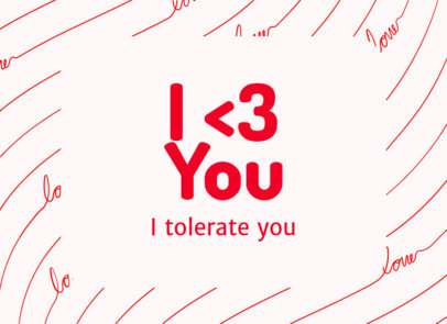 Greeting Card Generator with a Fun Message for Valentine's Day