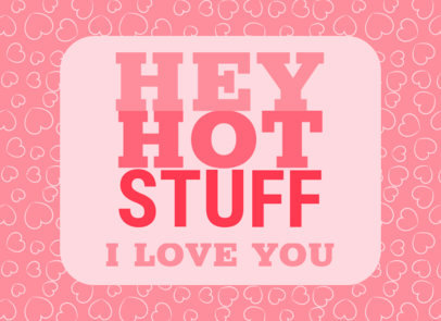 Valentine's Day Greeting Card Creator with an Adorable Message