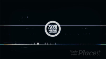 Intro Video Maker with Glitching Effects on Text and Logo Animations