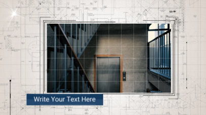 Slideshow Video Creator with an Architecture Theme 3358-el1