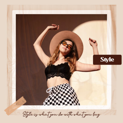 Instagram Post Design Maker to Share a Photoshoot on a Carousel