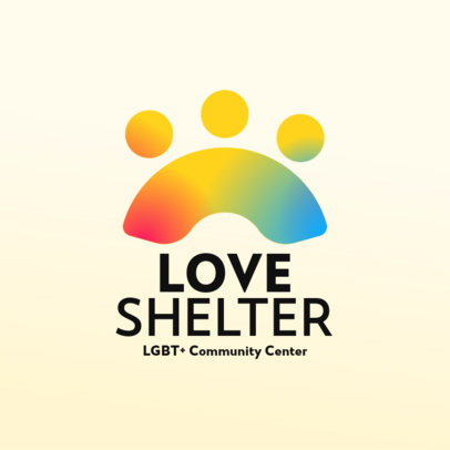 Abstract Logo Maker for a Non-Profit LGBTQ Organization