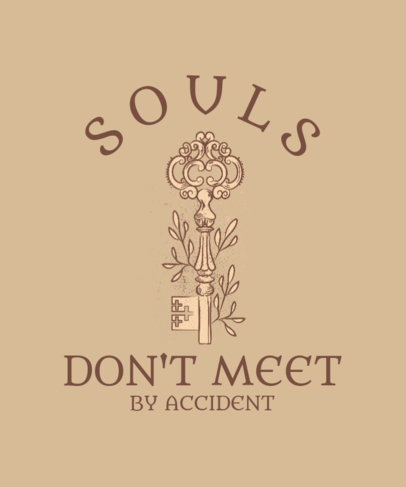 Quote T-Shirt Design Creator with a Dark Academia-Themed Graphic