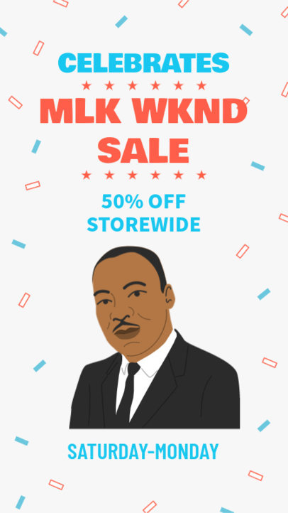 Instagram Story Creator to Announce a Special Offer for MLK Day 