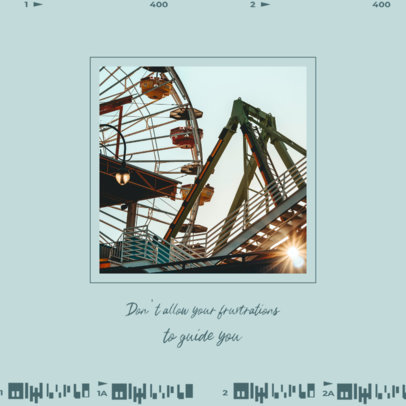 Instagram Post Creator for a Photo Carousel with Inspirational Quotes