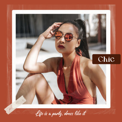 Instagram Post Design Generator to Create a Carousel With a Fashion Theme