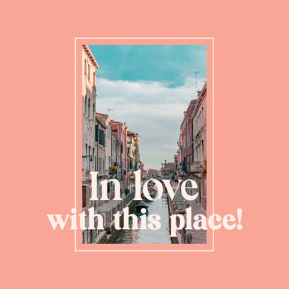 Instagram Post Design Generator With a Carousel Layout to Share Travel Memories