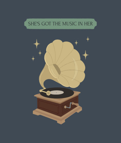 Dark Academia-Themed Tote Bag Design Generator for a Musician