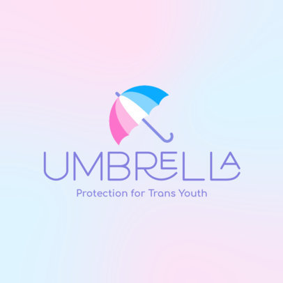 Simple Logo Creator for an NGO Helping Trans People