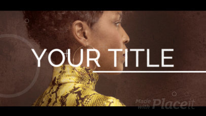 Slideshow Video Maker Featuring Cinematic Transitions and Bold Text