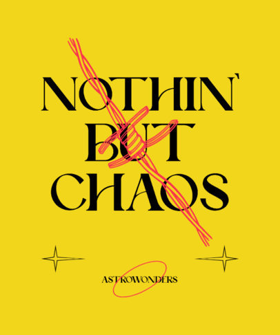 Urban-Styled T-Shirt Design Maker Featuring a Barbed Wire Graphic 4307h