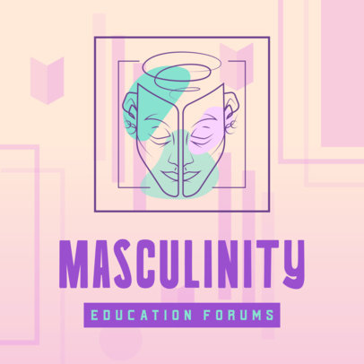 Logo Maker for a Masculinity Education Forum