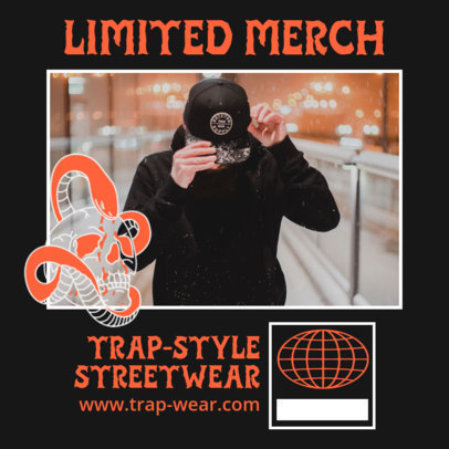 Instagram Post Design Generator for Musicians to Promote New Merch