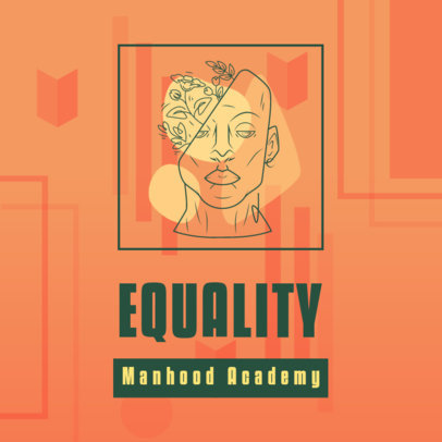 Abstract Logo Maker for Masculinity Studies