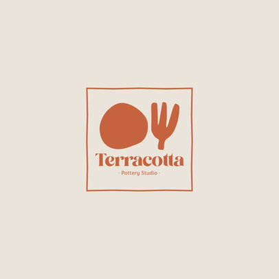 Logo Generator for a Ceramic Studio Featuring a Minimal Layout