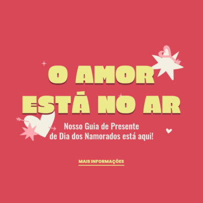 Ad Banner Design Generator for Valentine’s Day Featuring a Quote 4337f