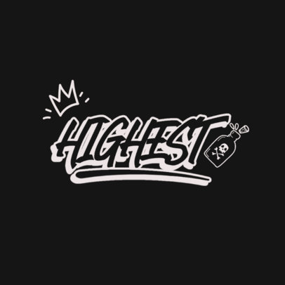 Streetwear Logo Creator with a Graffiti-Style Typography