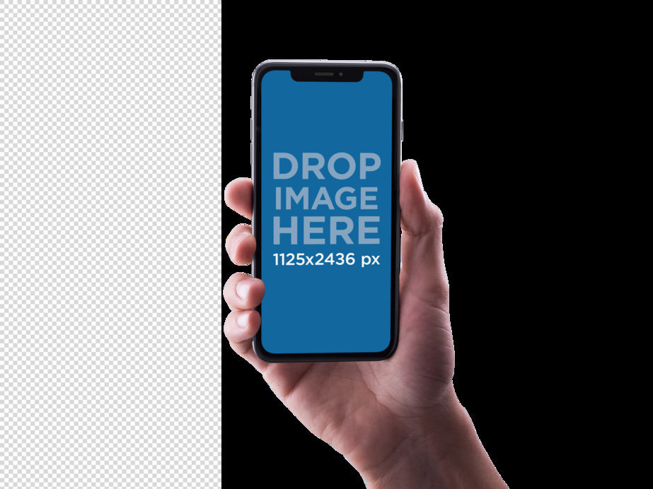 iphone png template