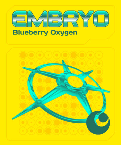 Y2K-Themed T-Shirt Design Generator Featuring Typography with Metallic Effect